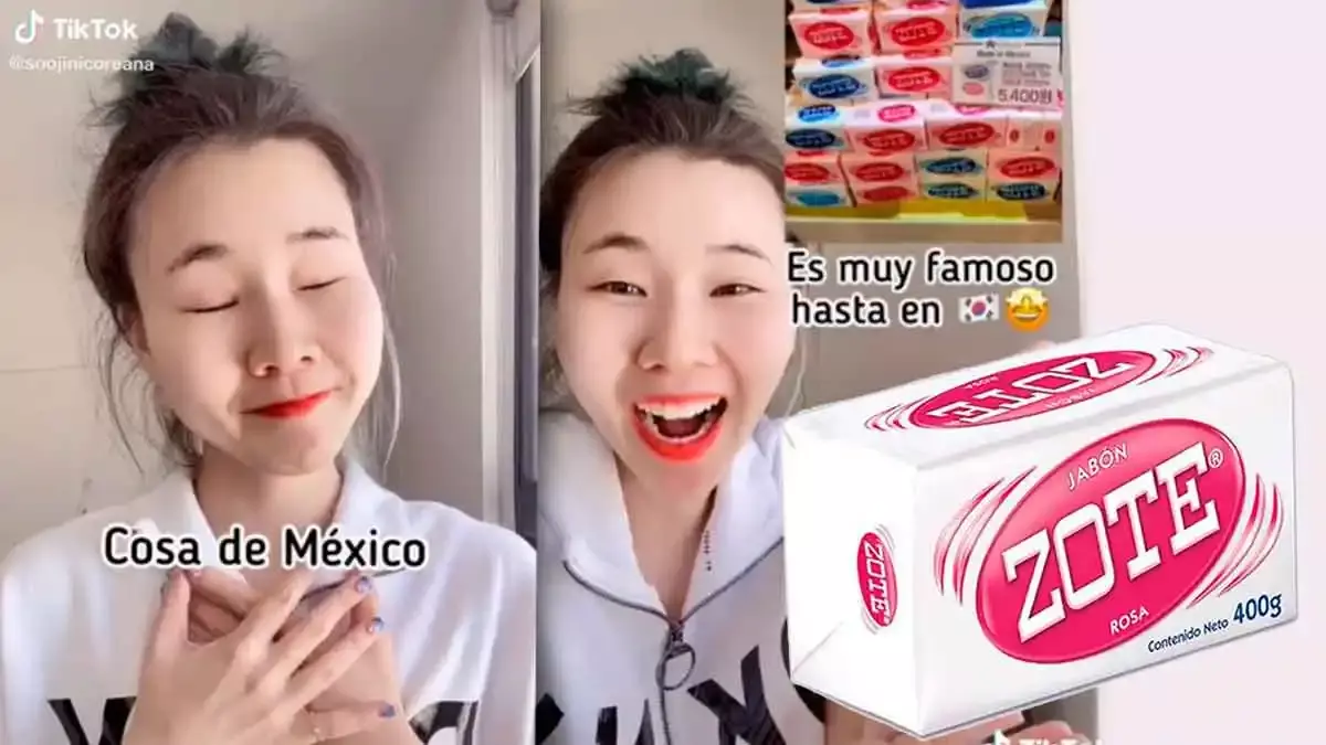 Tiktoker descubre que el jabón Zote es famoso en Corea por ser un producto natural