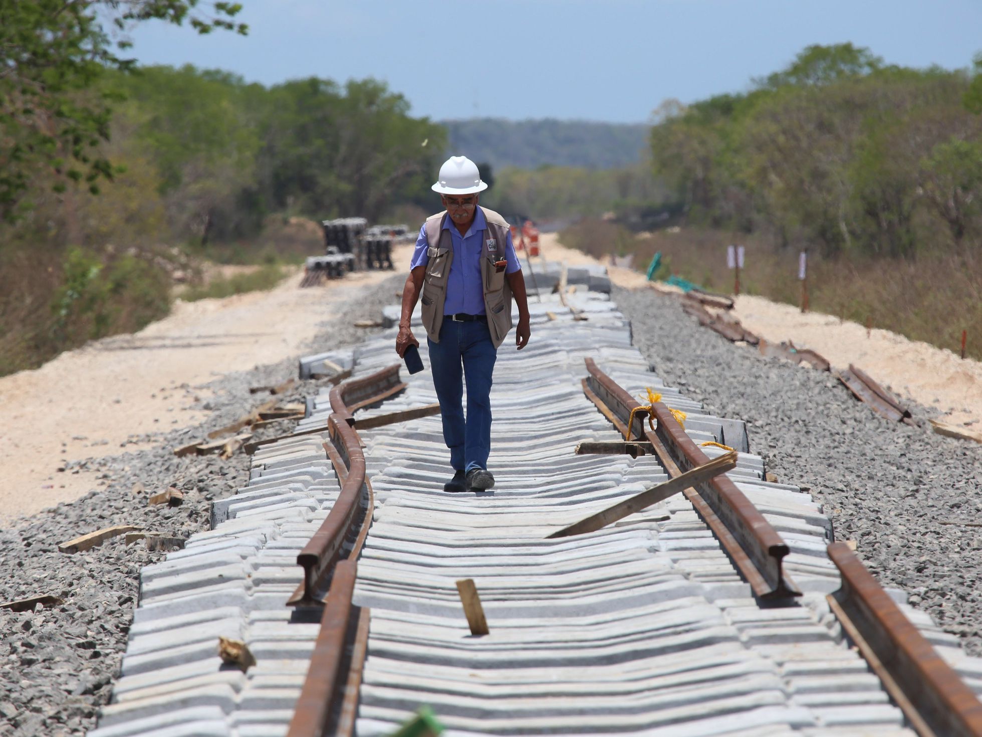 Reportan avances del Tren Maya en Campeche y Yucatán