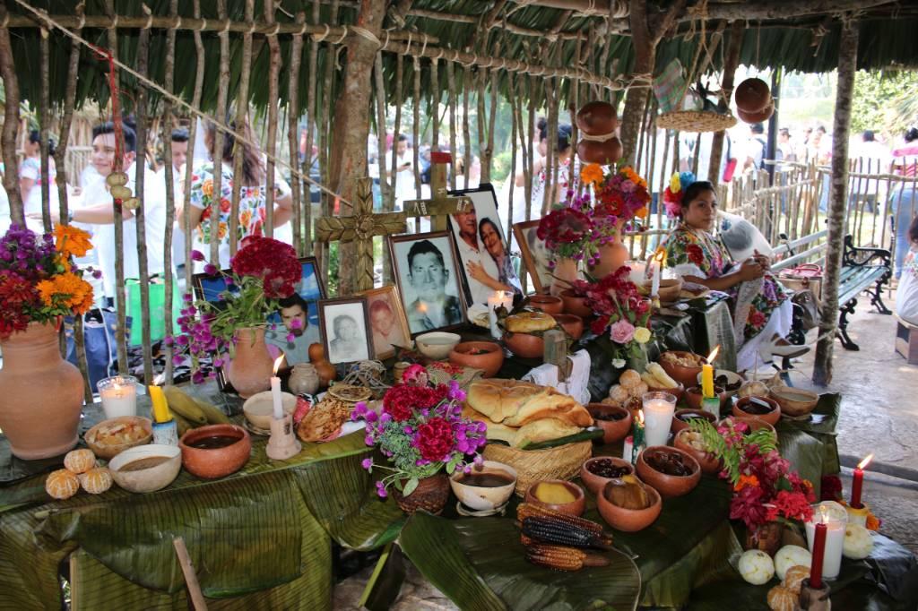 Altar de muertos en Yucatán 2