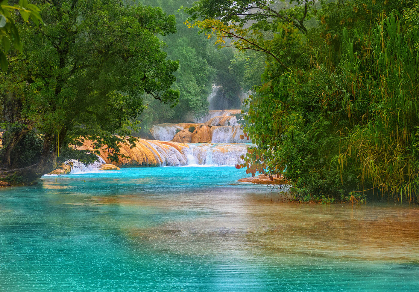 Cascadas De Agua Azul Messico 2