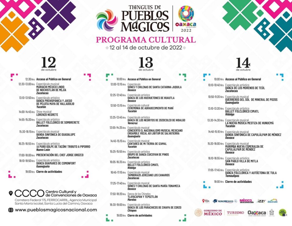 Tianguis de pueblos mágicos 2022: oaxaca listo para dar inicio a la 4ta edición la revista del sureste mx Img 20221008 Wa0002 960X742 1