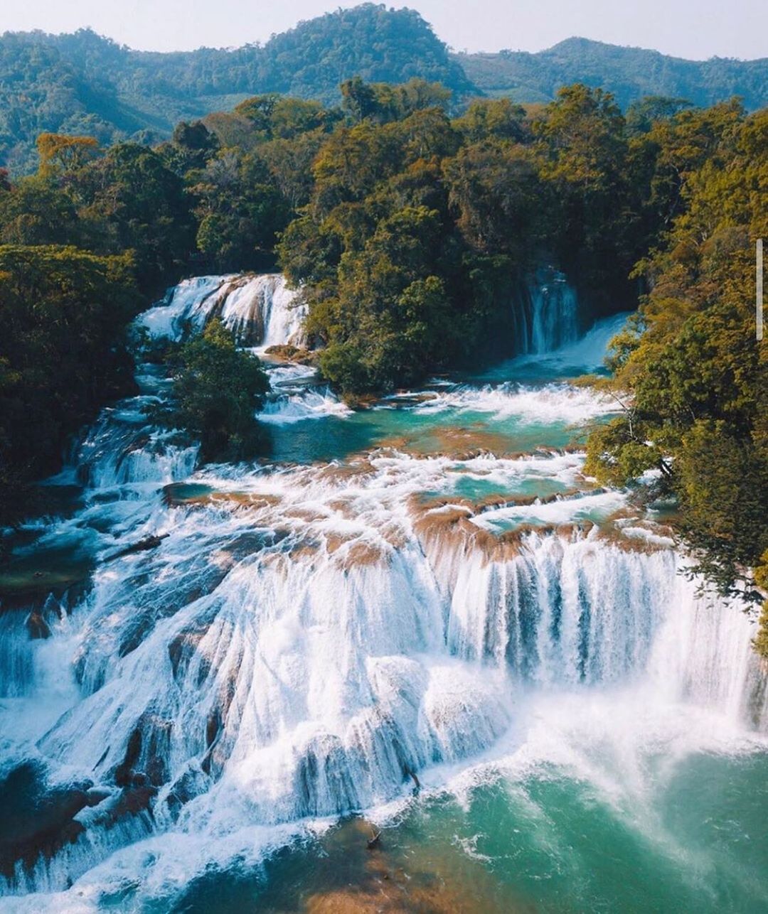Cascadas De Agua Azul Turismo