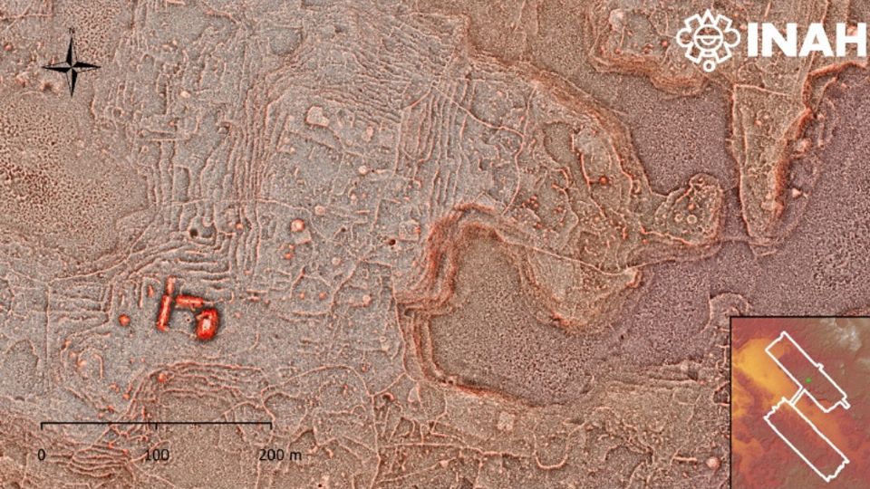 INAH revela un increíble hallazgo con láser en la zona arqueológica de Calakmul