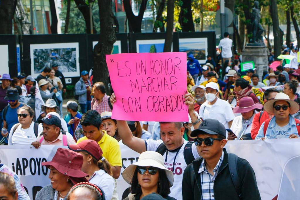 1. 2 millones de personas participaron en la marcha de amlo, según gobierno de cdmx la revista del sureste mx Fimyz8 Uoaesesl