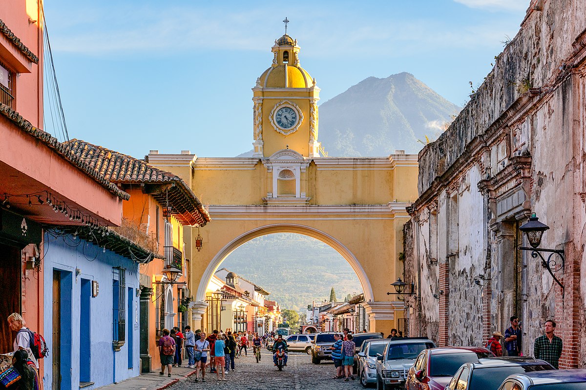 Santa Catalina Arch Antigua Guatemala Feb 2020