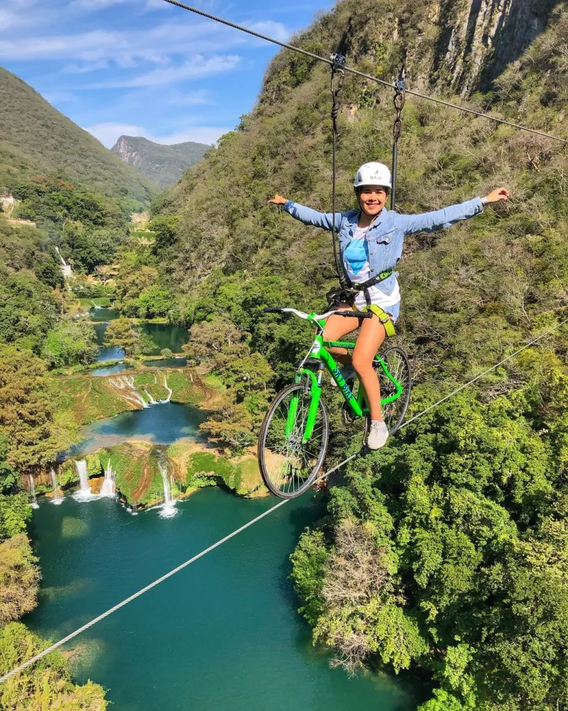 Cascadas De Micos Bici Aerea