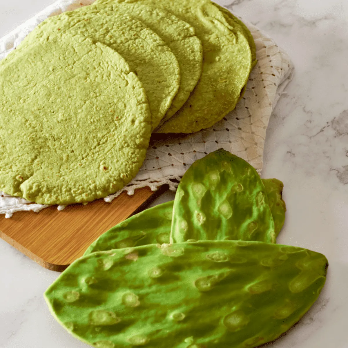 Aprende a preparar las mejores tortillas caseras ¡con nopal!
