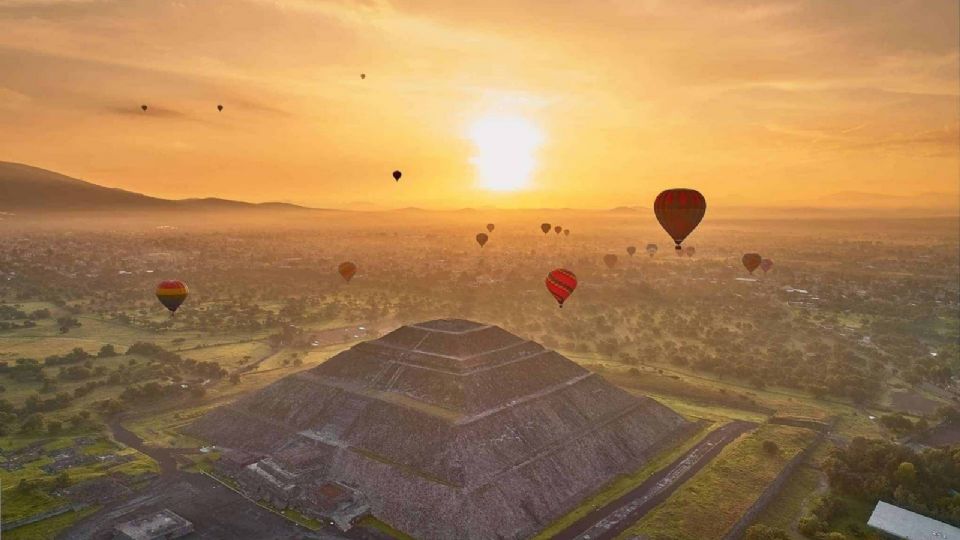 Adrenalina en el aire: Cuánto cuesta viajar en globo en Teotihuacán