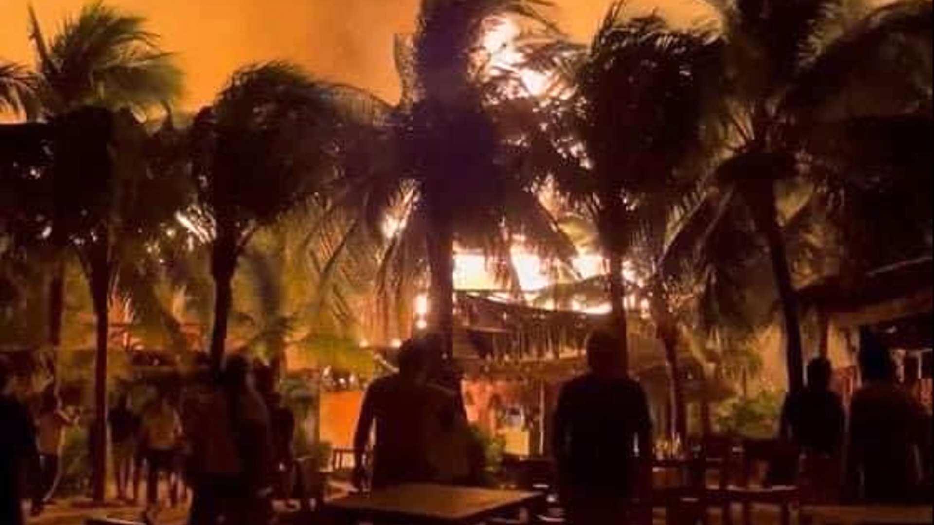 Incendio Holbox Consume Hoteles Quintana Roo1