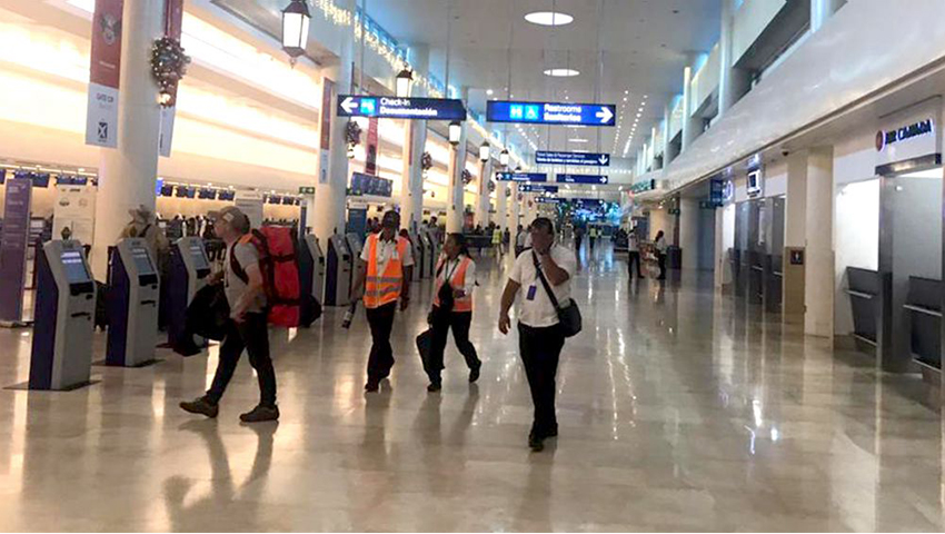 Aeropuerto Cancun Coronavirus