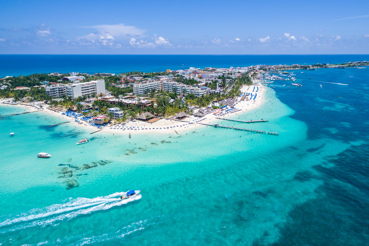 Isla Mujeres North Beach Aerial Nbs 1