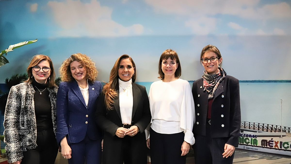 Mara Lezama y Julia Simpson trazan ruta hacia el nuevo desarrollo turístico sustentable de Quintana Roo