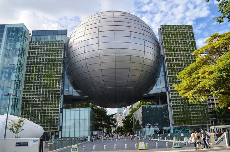 El Planetario Del Museo De Ciencia De La Ciudad De Nagoya Japon 1