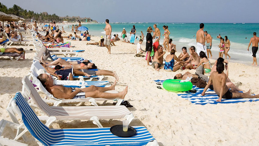 Turistas Riviera Maya