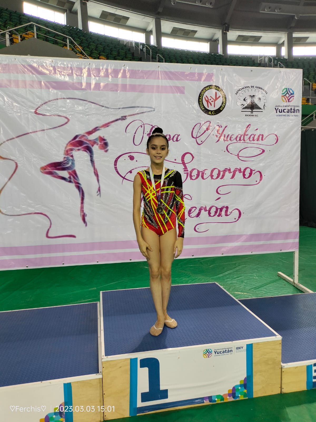 Gimnastas tabasqueñas destacan en la copa yucatán la revista del sureste mx Whatsapp Image 2023 03 07 At 4.33.20 Pm