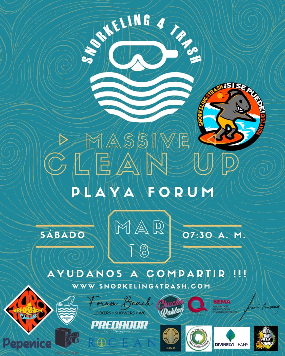 Limpiemos juntos la playa más hermosa de cancún, playa forum la revista del sureste mx Whatsapp Image 2023 03 14 At 9.34.33 Am 1