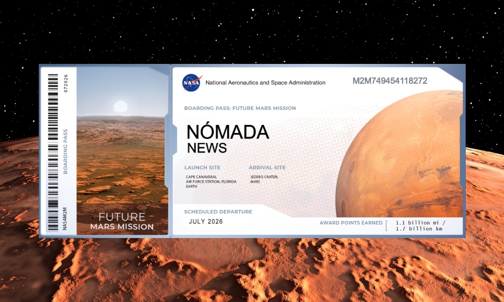 Envía tu nombre a una futura misión a Marte de la NASA