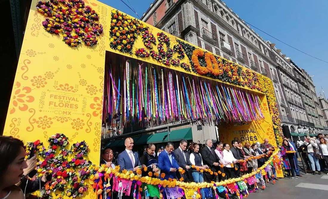 Cuándo es el Festival de Flores en el Centro Histórico de la CDMX