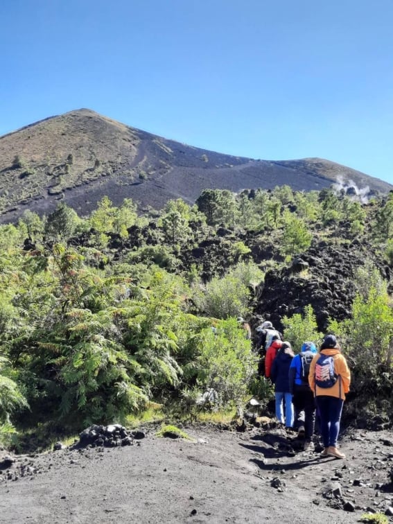 Lánzate al paricutín y descubre una iglesia enterrada en lava la revista del sureste mx Volcan Paricutin Cima