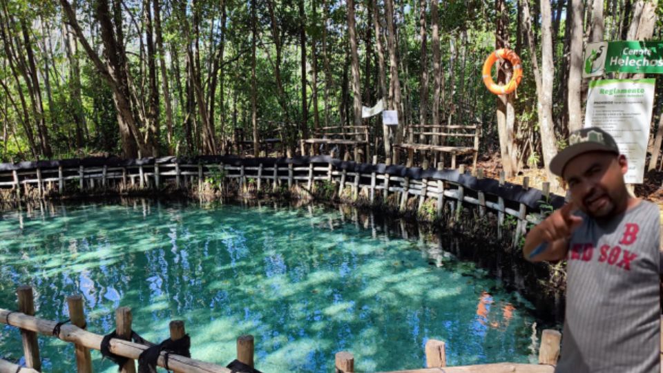 ¿hay un cenote con campamento en ecatepec? El video que se viraliza en tiktok la revista del sureste mx Cenote Ecatepec