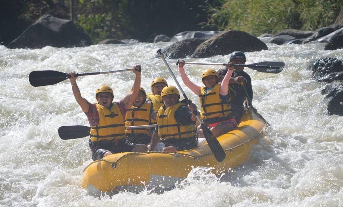 Rafting en Río Filobobos, aventura en la selva de Veracruz