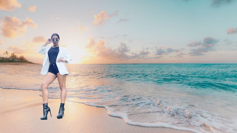 Aleida Núñez presume el encanto de playas de La Paz, ¿cuáles son las más bellas?