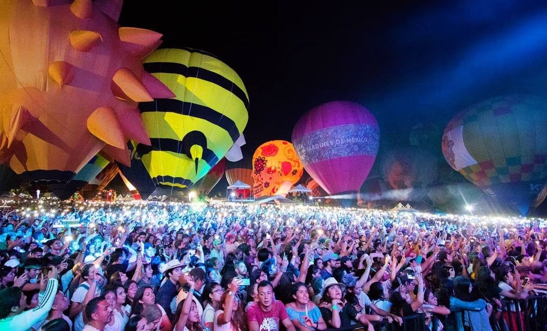 Cuándo es el Festival Nacional del Globo en Jardines de México