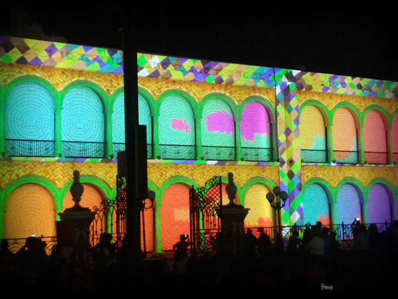 Espectaculo De Videomaping Del Centro Historico De Campeche Comenzara A Funcionar En Abril