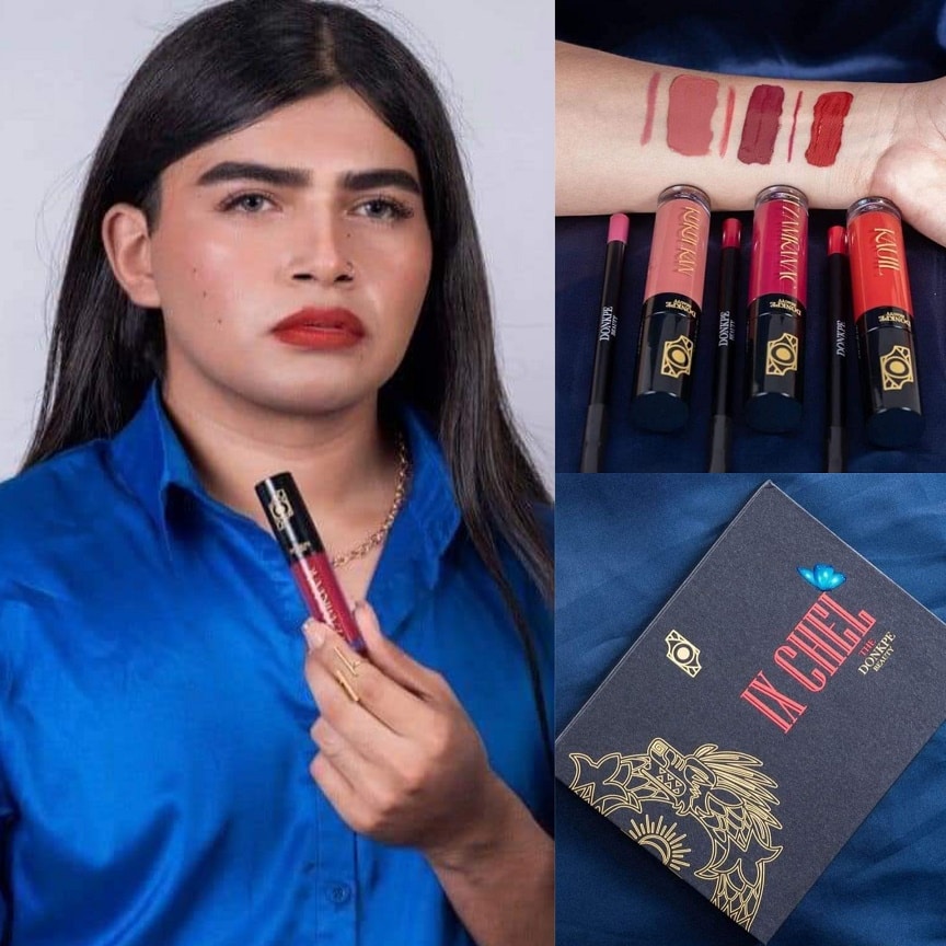 Joven De Campeche Lanza Su Linea De Maquillaje Inspirada En La Cultura Maya