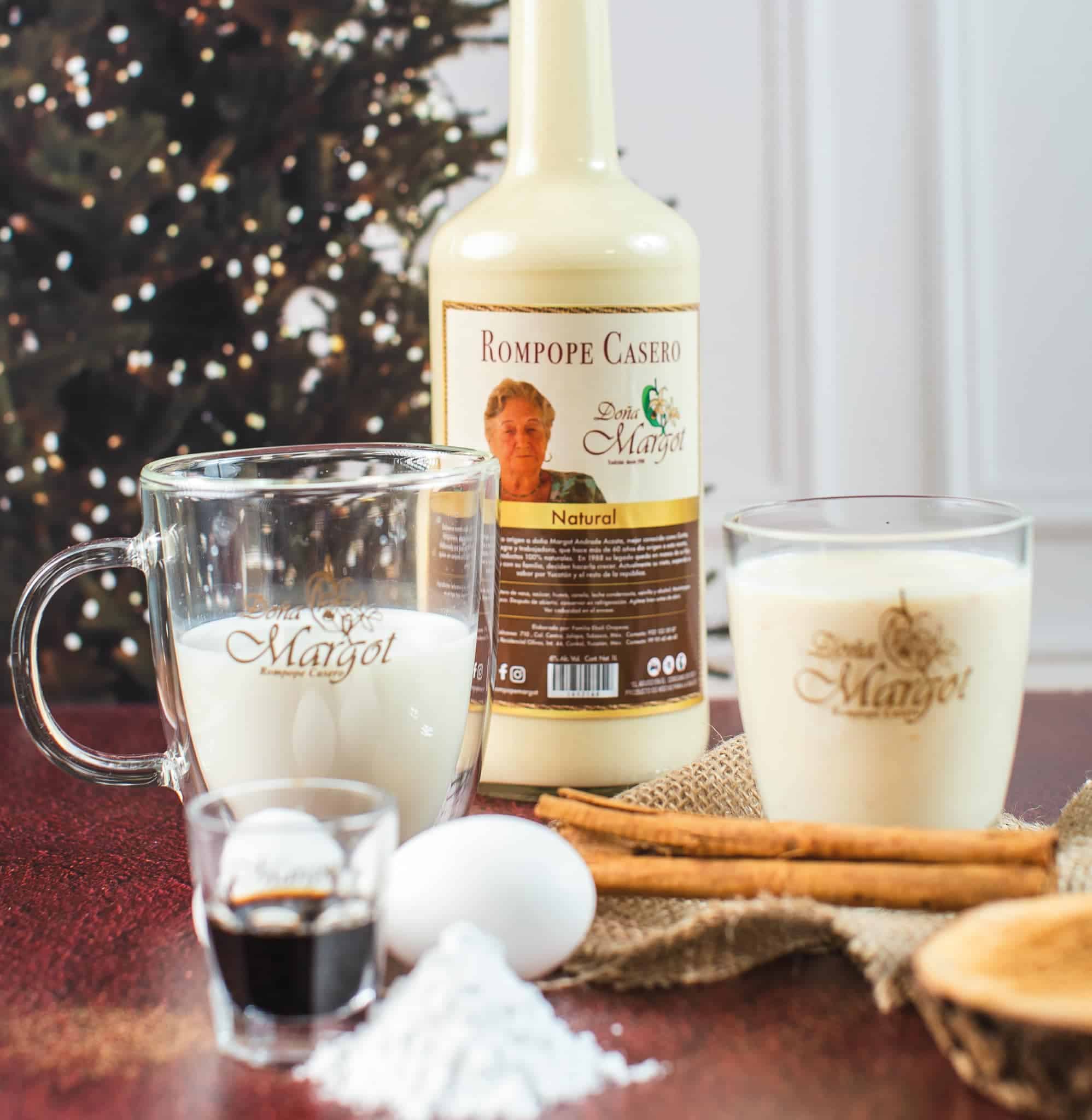 Rompope Artesanal Natural 250Ml Dona Margot