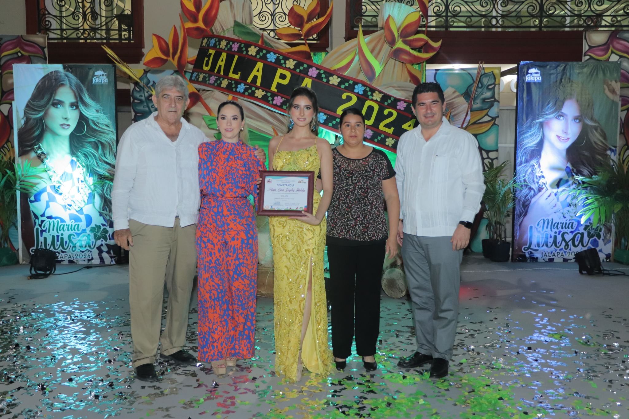 ¡Una Noche de Estrellas! Gobierno de Jalapa presenta oficialmente a María Luisa Dagdug Hidalgo