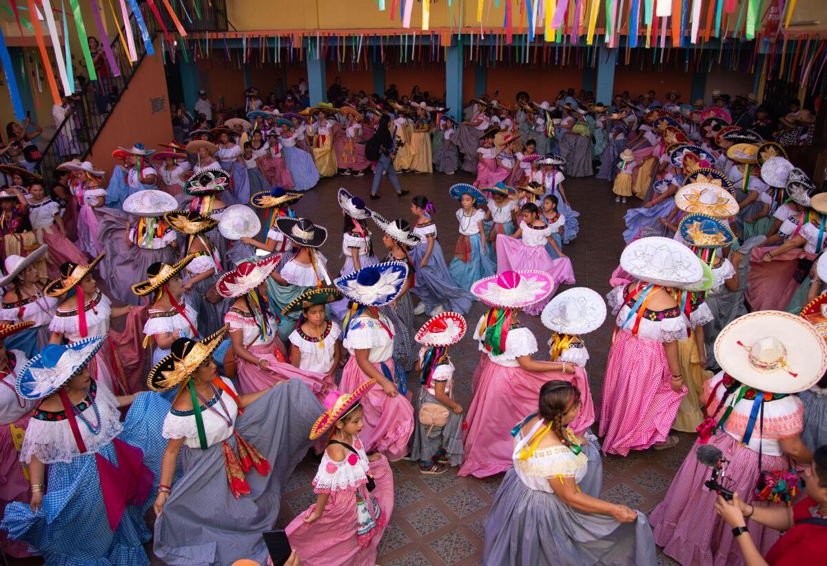 Danzas y devoción: Celebración colorida en honor a la Virgen de la Candelaria en San Fernando, Chiapas