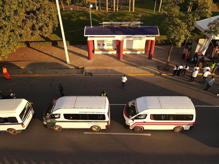 ¡Tabasco estrena parada inteligente y autosustentable! Tecnología, seguridad y comodidad al servicio del usuario