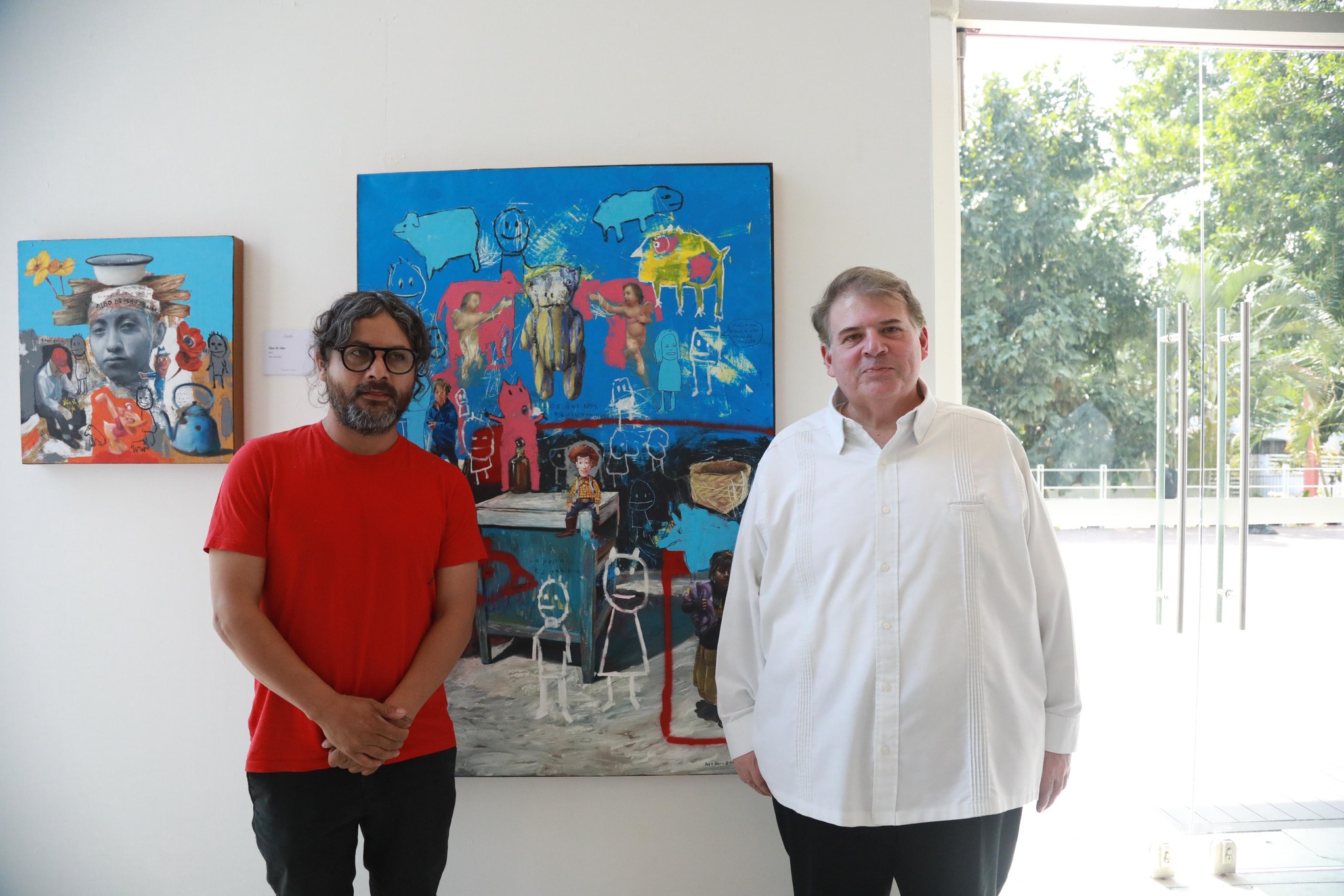 El arte se fusiona con la poesía en la exposición individual de José Luis Ramírez