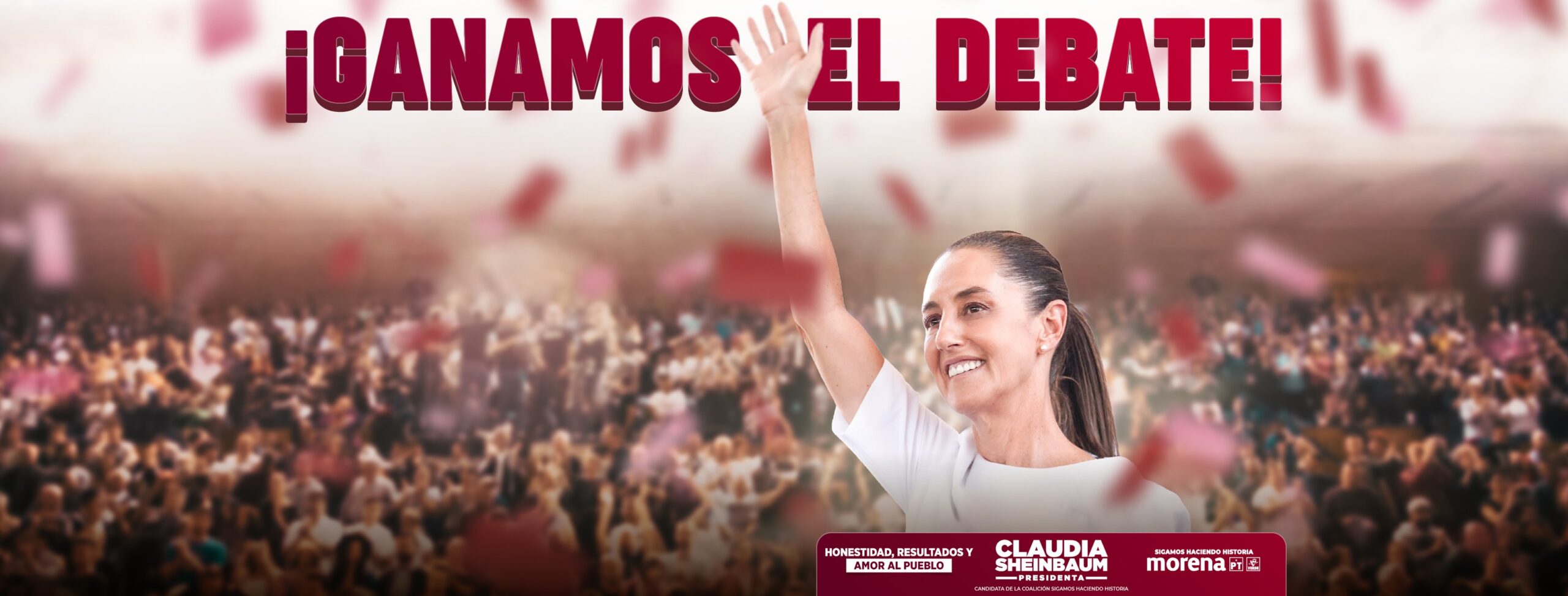 Claudia Sheinbaum Ganamos El Tercer Debate Presidencial Y Vamos A Ganar Este 2 De Junio Scaled