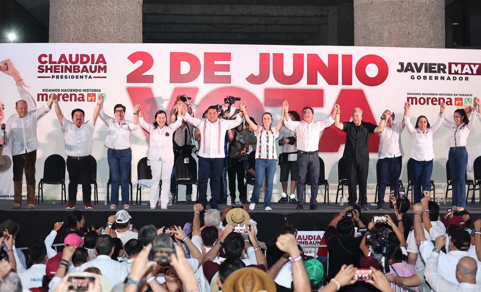 ¡Vamos a las urnas con alegría y esperanza! El triunfo será del pueblo: Javier May