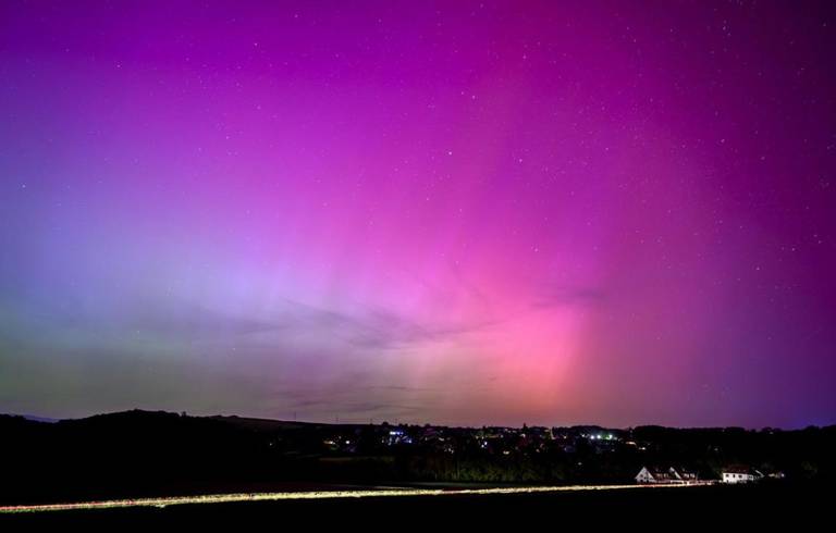 Tormenta Solar En Mexico Provoca Aurora Boreal Que Pudo Verse Al Norte Del Pais