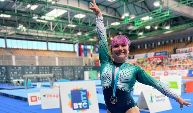 Alexa Morena Conquista La Medalla De Oro En La Copa Del Mundo De Gimnasia Artistica