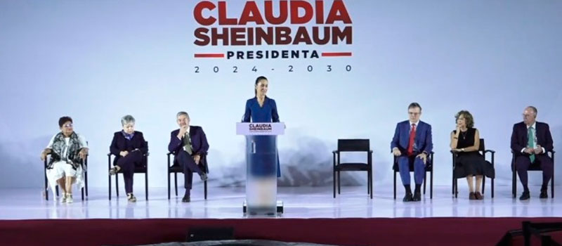 Claudia Sheinbaum Presenta A Parte De Su Gabinete Presidencial