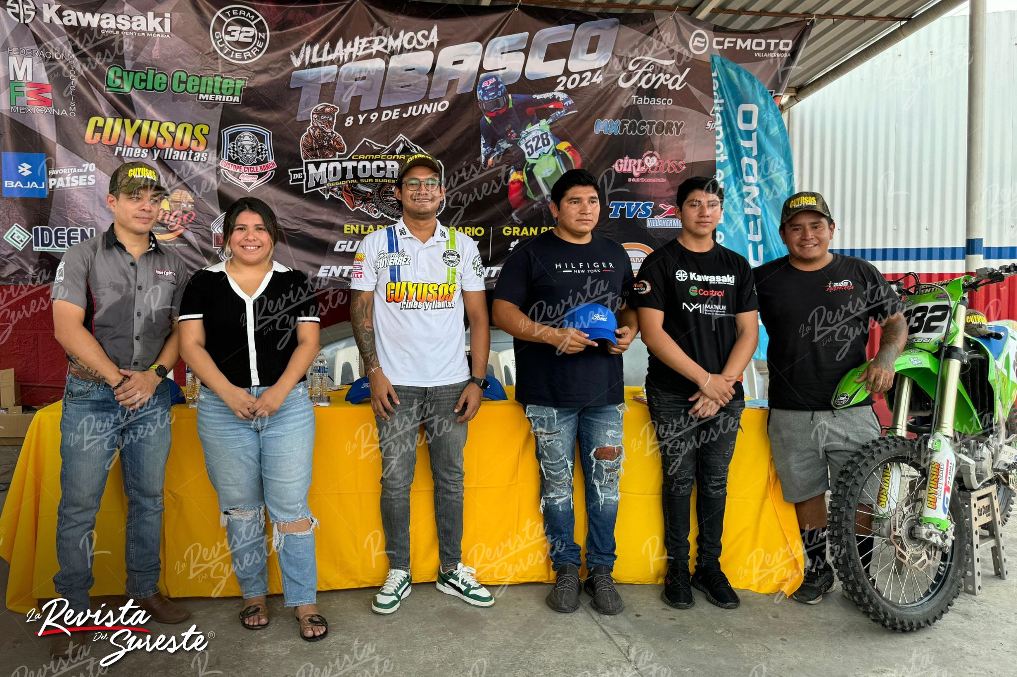 Emoción y velocidad: Campeonato de Motocross Regional Sur Sureste 2024