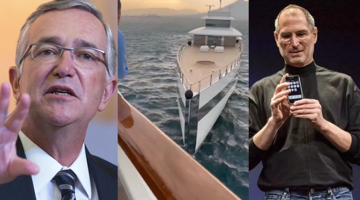 Chocan A Salinas Pliego En Napoles ¡Con Yate De Steve Jobs
