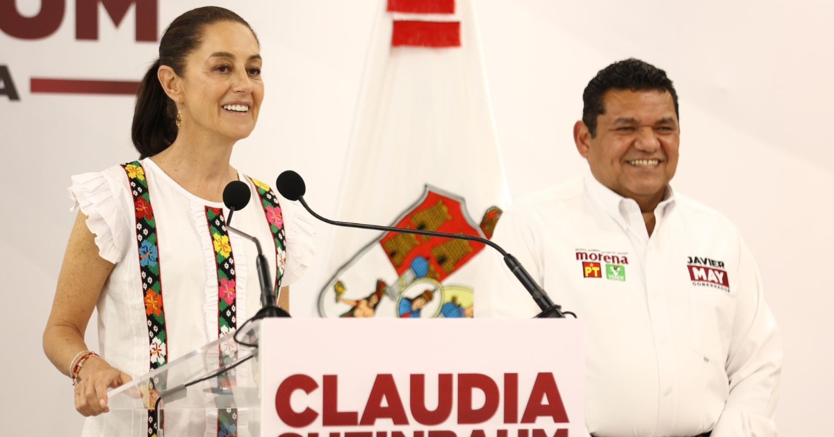 Claudia Sheinbaum Confirmada Como Invitada Especial En La Toma De Protesta De Javier May En Tabasco