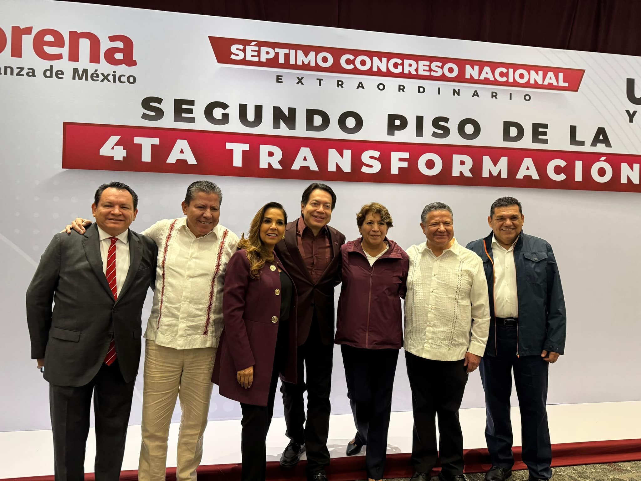 Javier May Rodríguez y gobernadores participan en la renovación de la dirigencia nacional del partido