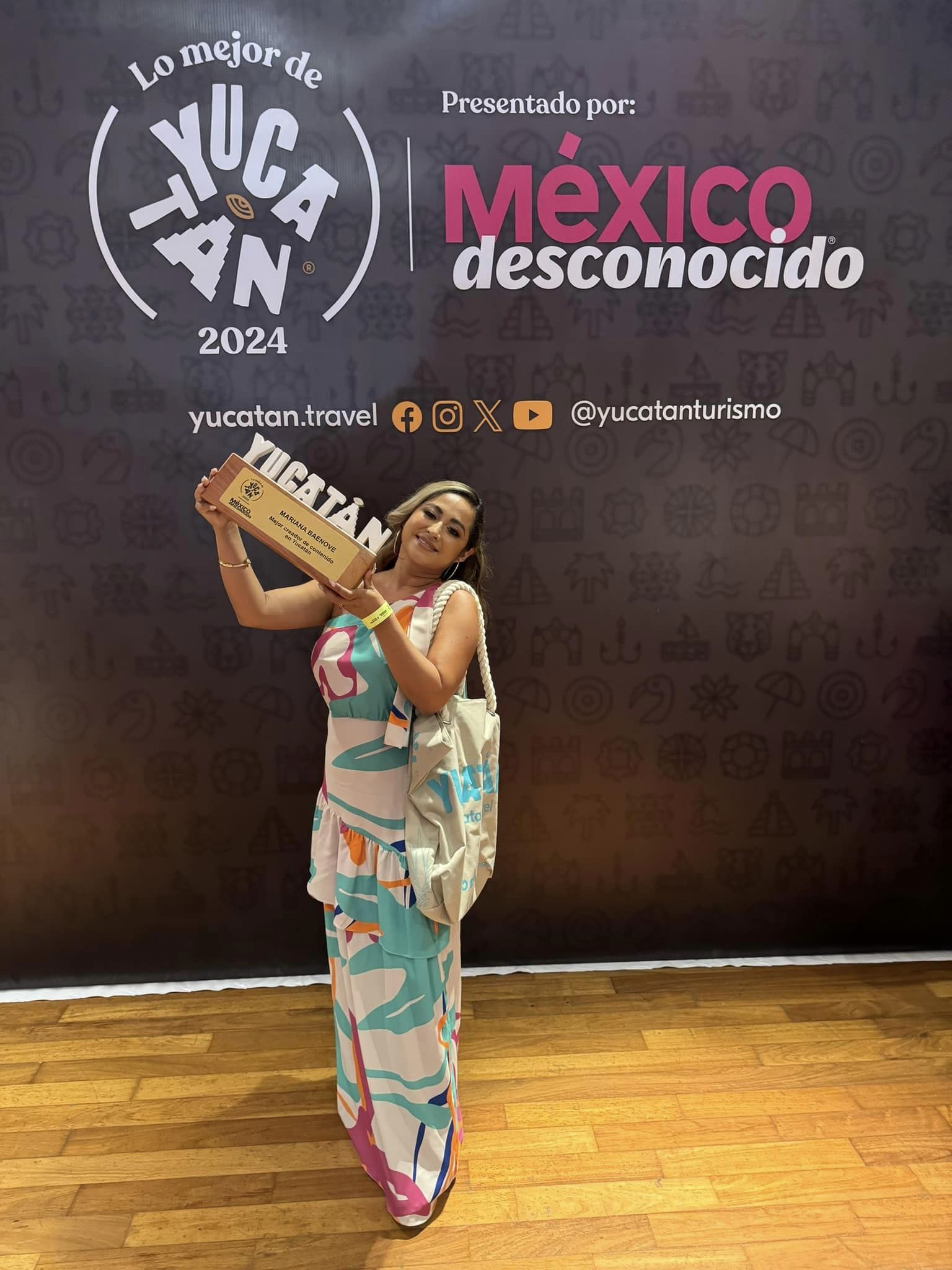 Mariana Baenove triunfa como "Mejor Creadora de Contenido de Yucatán 2024": Inspirando a viajeros con las bellezas del sureste mexicano