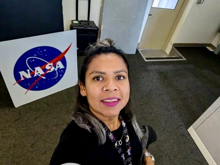 Joven Veracruzana Diana Ruiz Llega A La Nasa Orgullo Mexicano En El Espacio