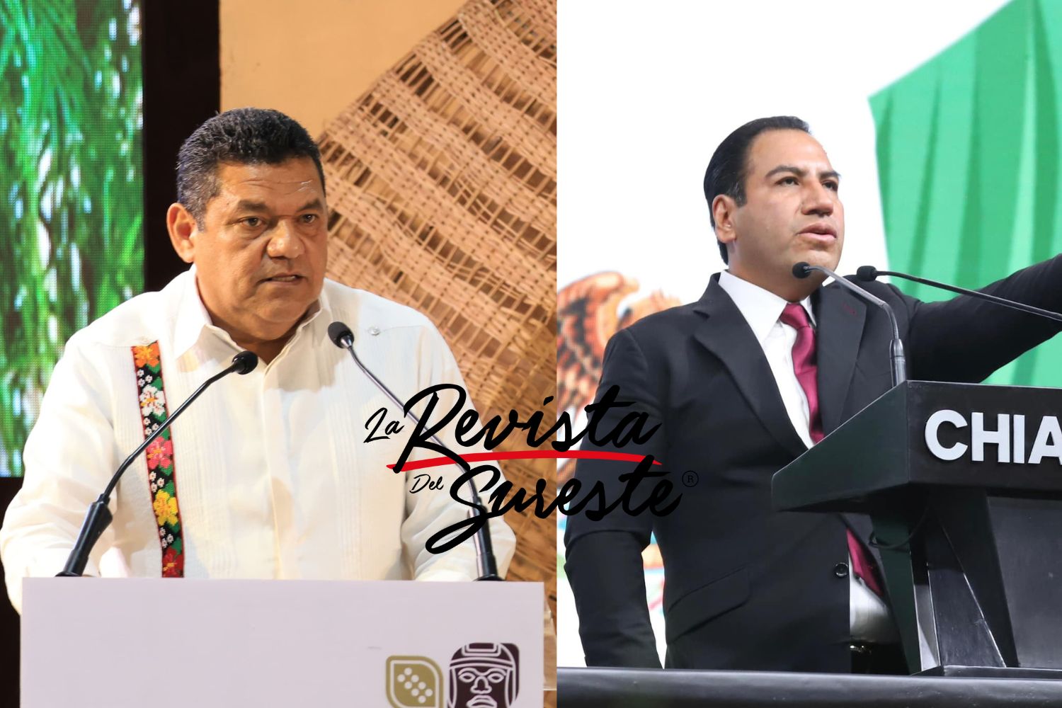 El Gobernador De Tabasco Javier May Acompana A Eduardo Ramirez En Su Toma De Protesta Como Gobernador De Chiapas
