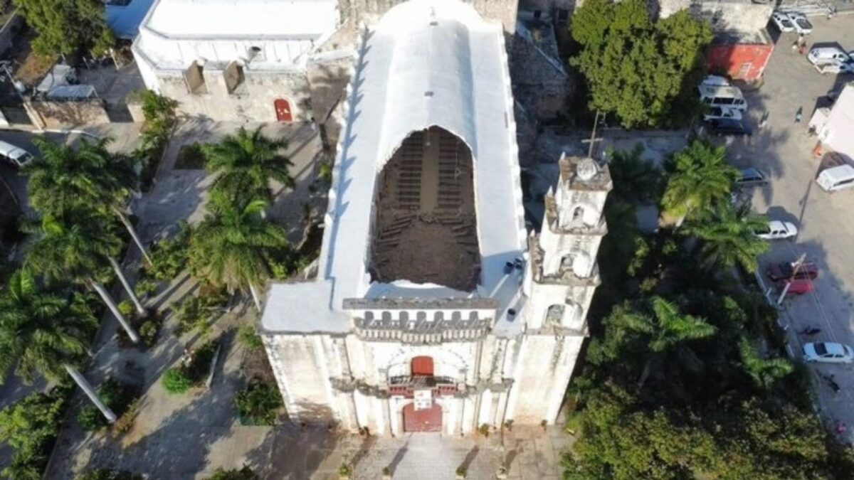 Patrimonio en riesgo: colapsa techo de la iglesia de san luis obispo en calkiní, campeche la revista del sureste mx Patrimonio En Riesgo Colapsa Techo De La Iglesia De San Luis Obispo En Calkini Campeche