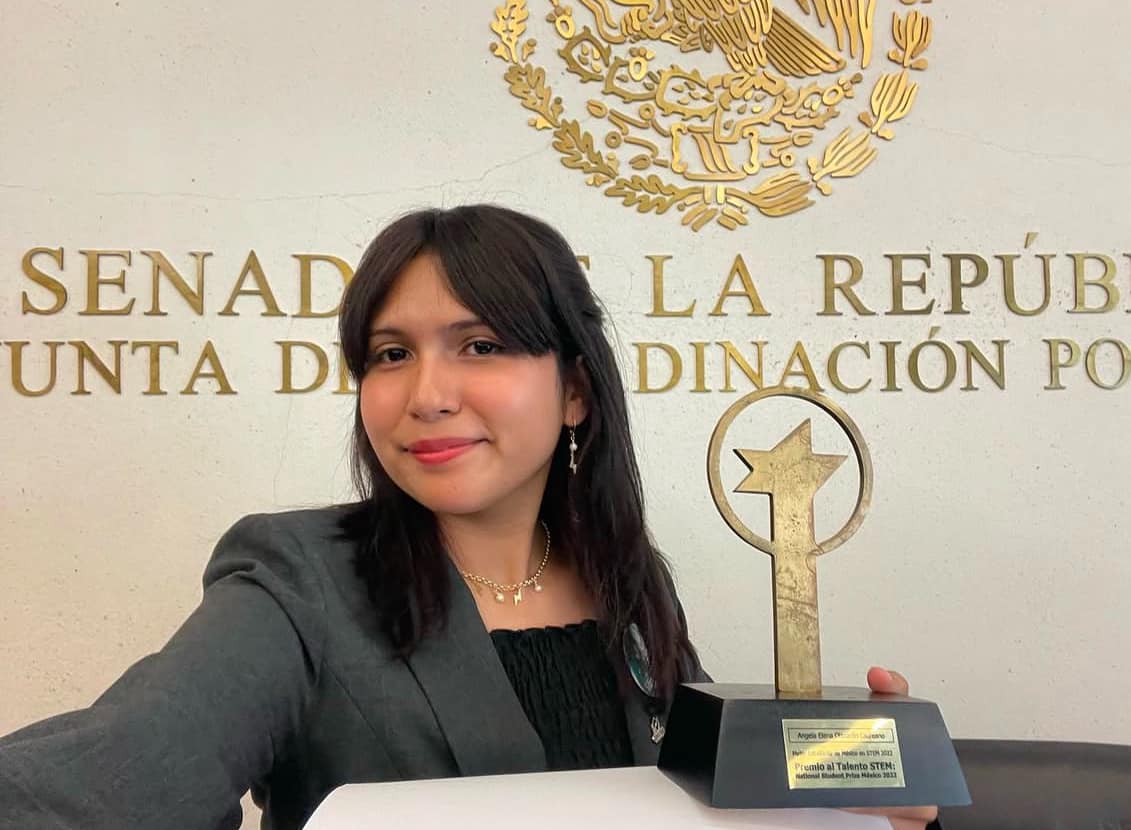 Angela Olazaran Mejor Estudiante Del Mundo Recibira El Premio Estatal A La Mujer 2025 En Veracruz