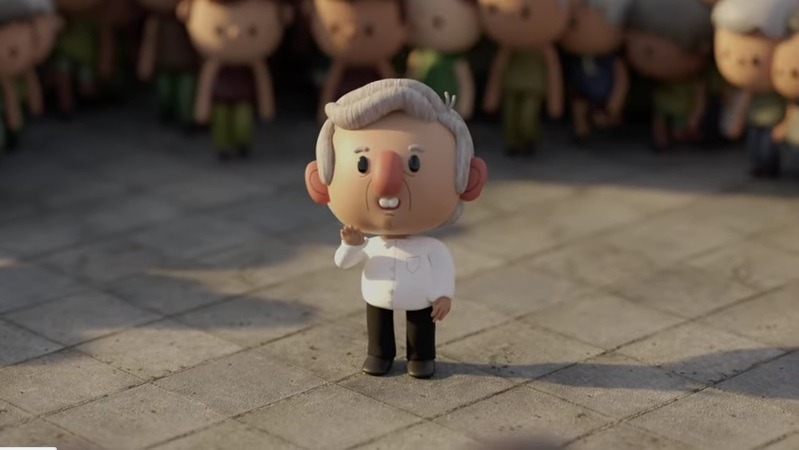 Animacion De Amlo Gana Reconocimiento En Premios Pantalla De Cristal