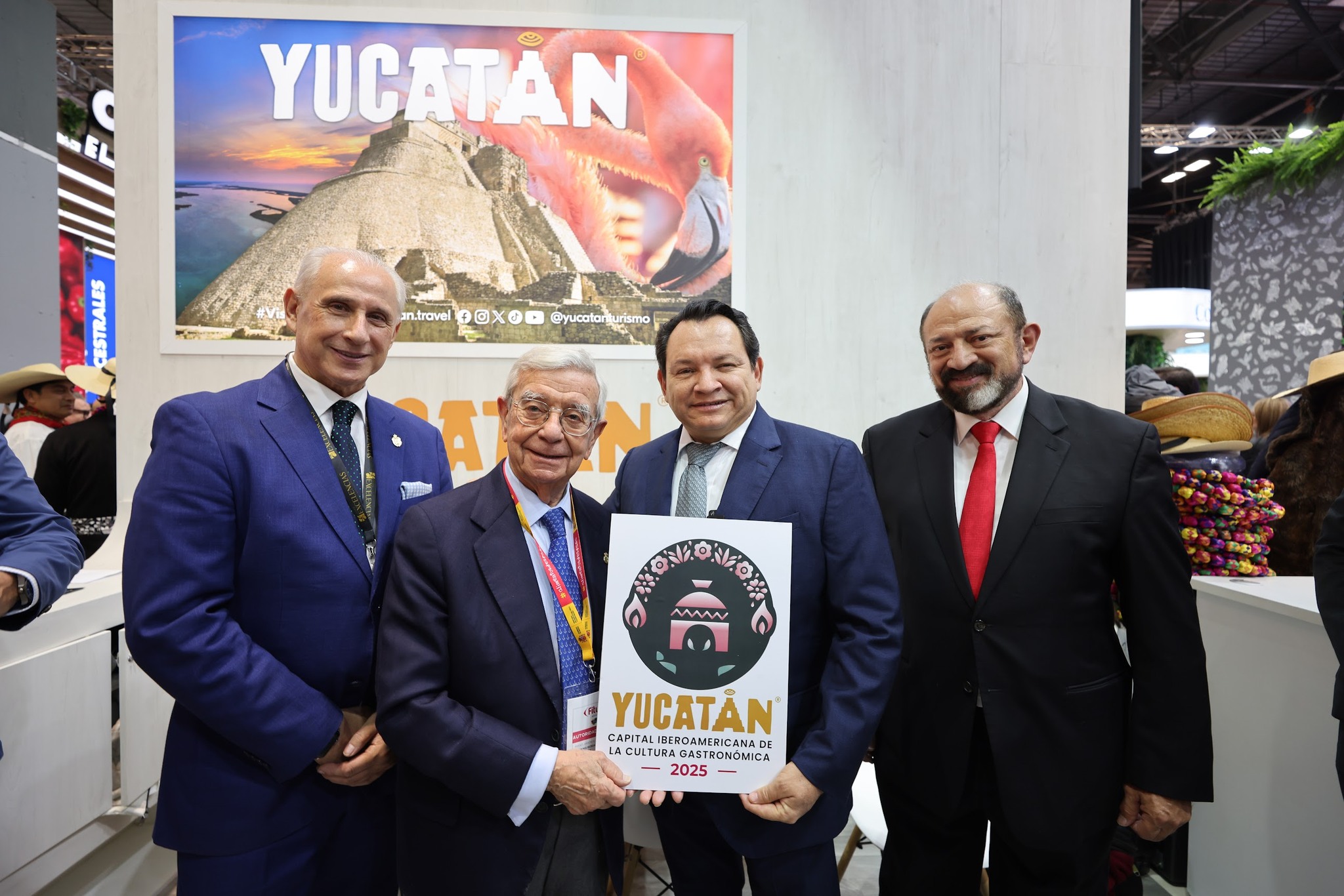Yucatán recibe el título de Capital Iberoamericana de la Gastronomía 2025